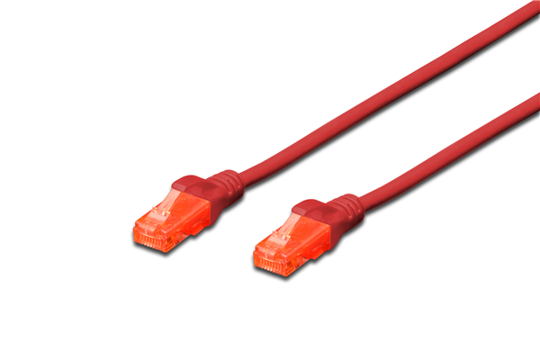 Digitus UTP CAT6 Patch Lead - 2M Red