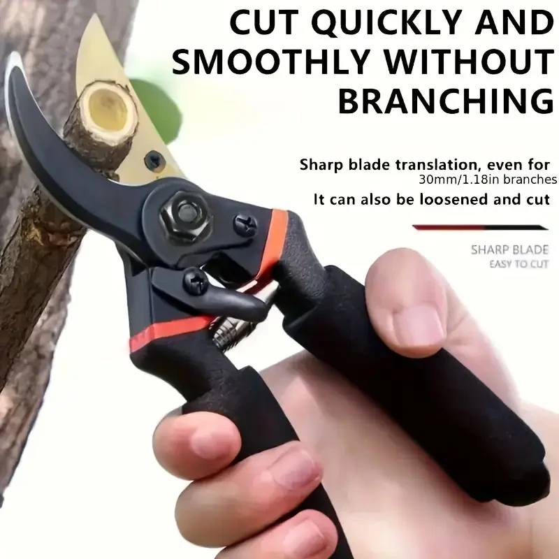 Heavy-Duty SK5 Steel Pruning Shears
