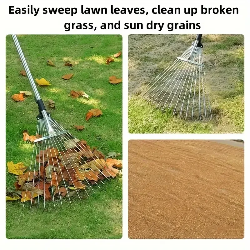 Adjustable Stainless Steel Rake
