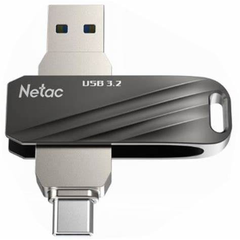 Netac US18 USB3.2 + Type-C Dual Flash Drive 128GB UFD
