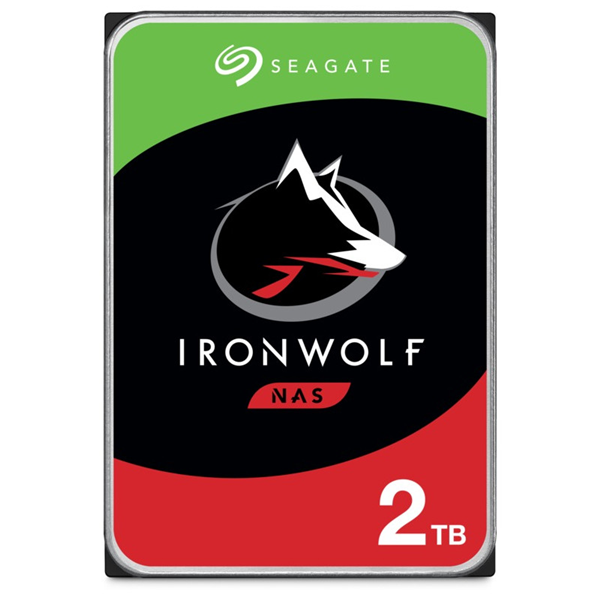 Seagate IronWolf 2TB SATA 3.5" 5400RPM 256MB NAS HDD
