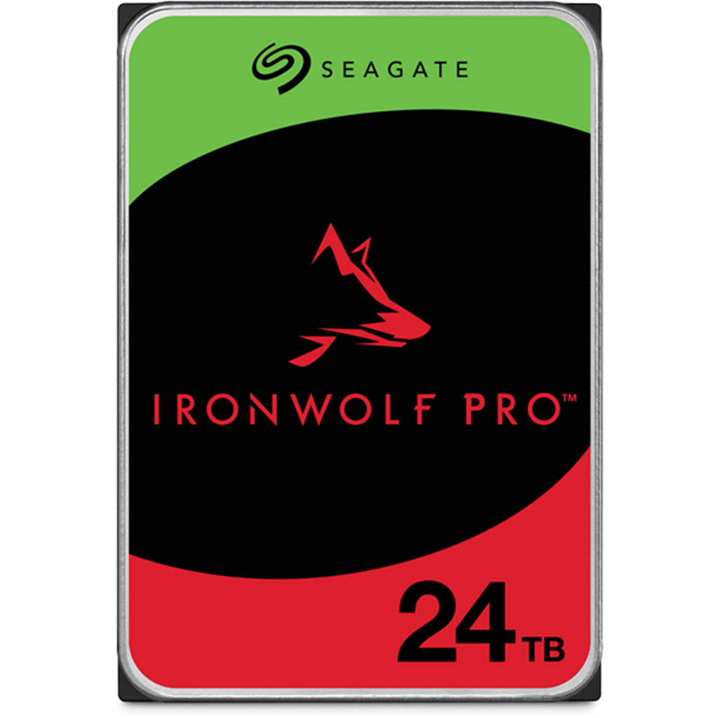 Seagate IronWolf Pro 24TB SATA 3.5" 7200RPM 512MB NAS HDD