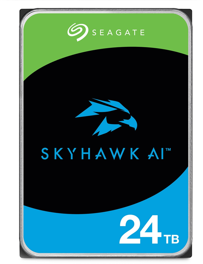 Seagate SkyHawk AI 24TB SATA 3.5" 256MB Surveillance HDD
