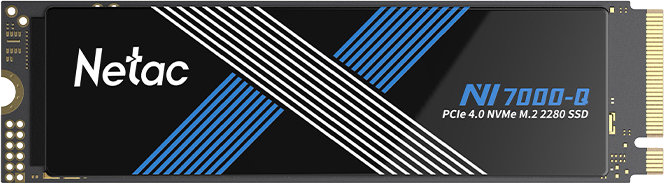 Netac NV7000-Q PCIe4x4 M.2 2280 NVMe SSD 2TB 5YR with heatsink