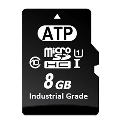 ATP 8GB Micro SD Card Industrial Grade SLC