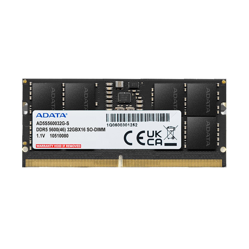 ADATA 16GB DDR5-5600 2048x8 SODIMM