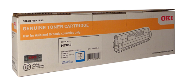 OKI 45862843 Cyan Toner