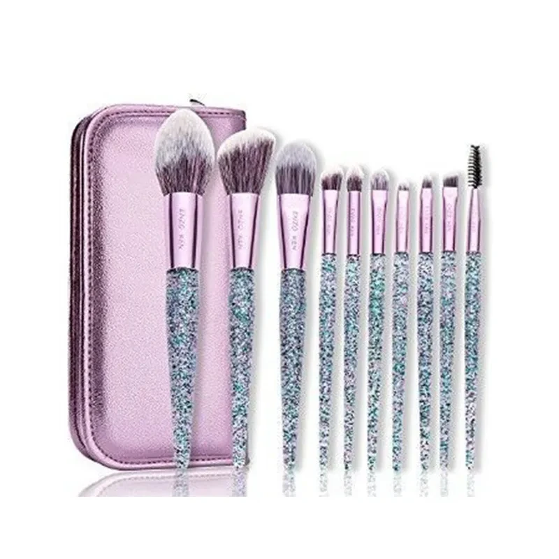 Sparkly Makeup Brushes