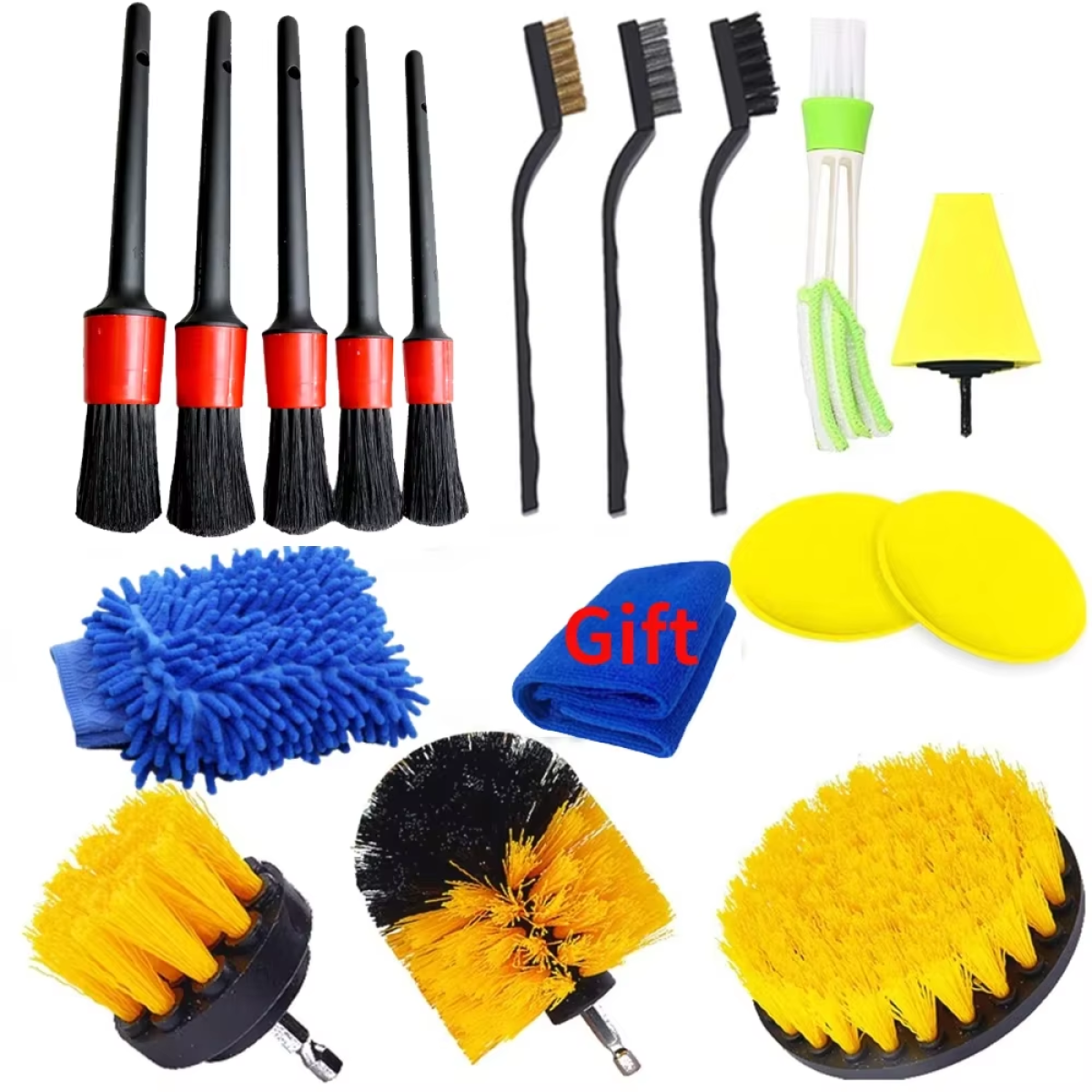 Car Detailing Brushes