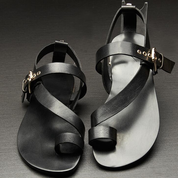 flat vintage sandals