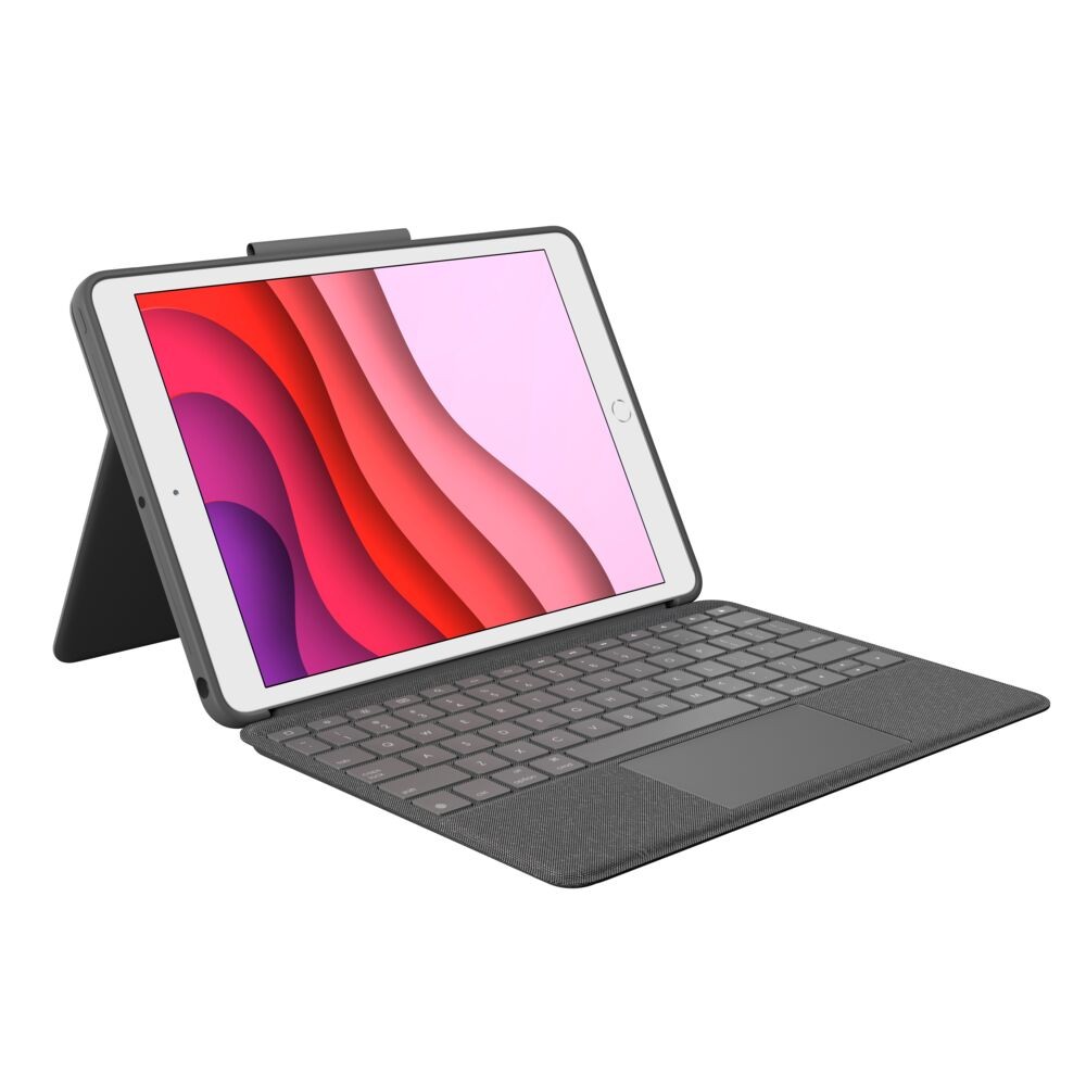 Logitech Combo Touch for iPad Air 13" M2 - Oxford Grey