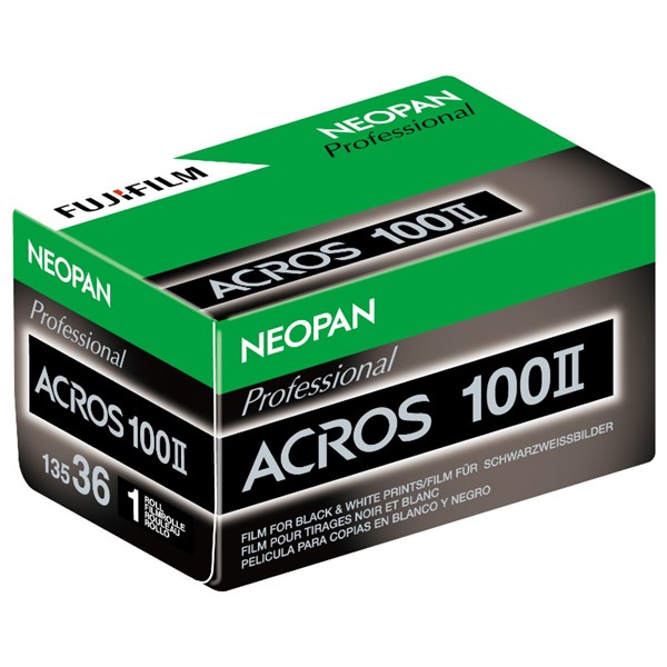 Fujifilm Neopan Acros 100 II 135-36 B+W Film Box