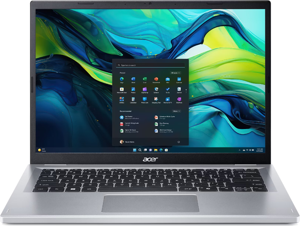 Acer Aspire Go Spin AGSP14-31PT 14" Touch N355 8GB 512GB W11Home