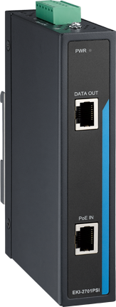 Advantech EKI-2701PSI 1GbE PoE Splitter 44-57VDC Wide-Temp