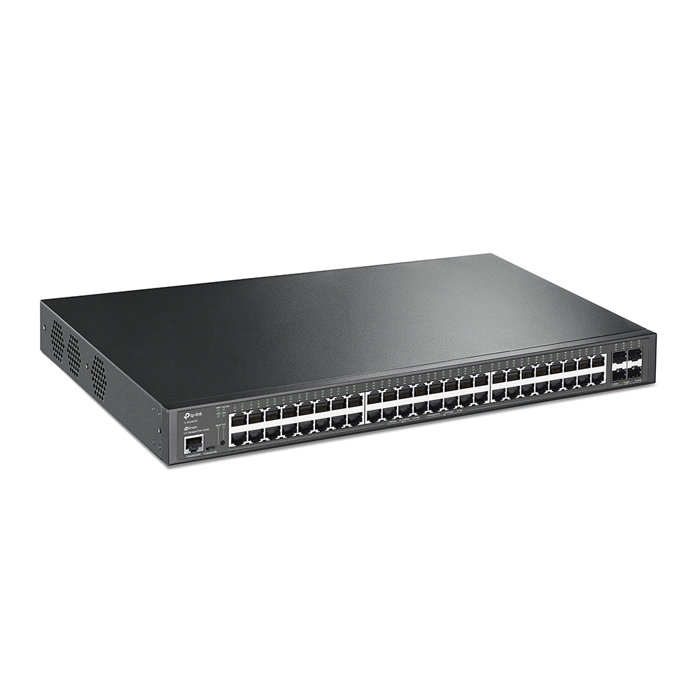 TP-Link SG3452XP Omada SDN 52 Port PoE+ Gigabit Managed Switch 10GbE