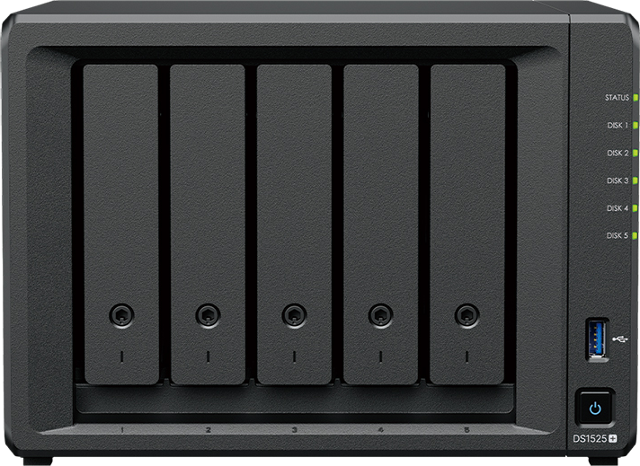 Synology DS1525+ 5 Bay NAS