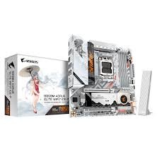Gigabyte B850M Aorus Elite Wifi7 Ice-P Am5 Motherboard