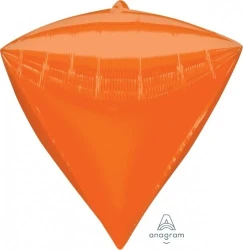 Diamond Orange Balloon  Ultra Shape