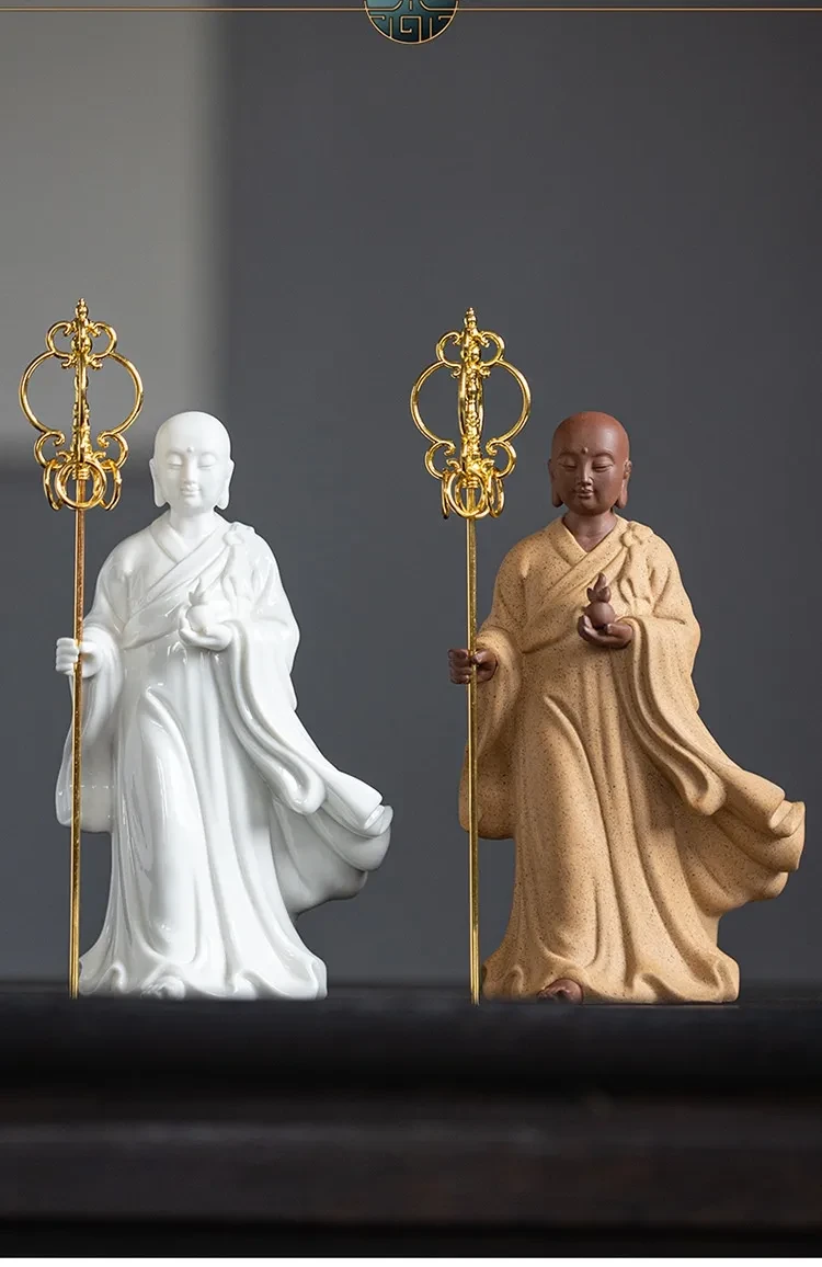 Chinese Zen Character Ceramic Crafts