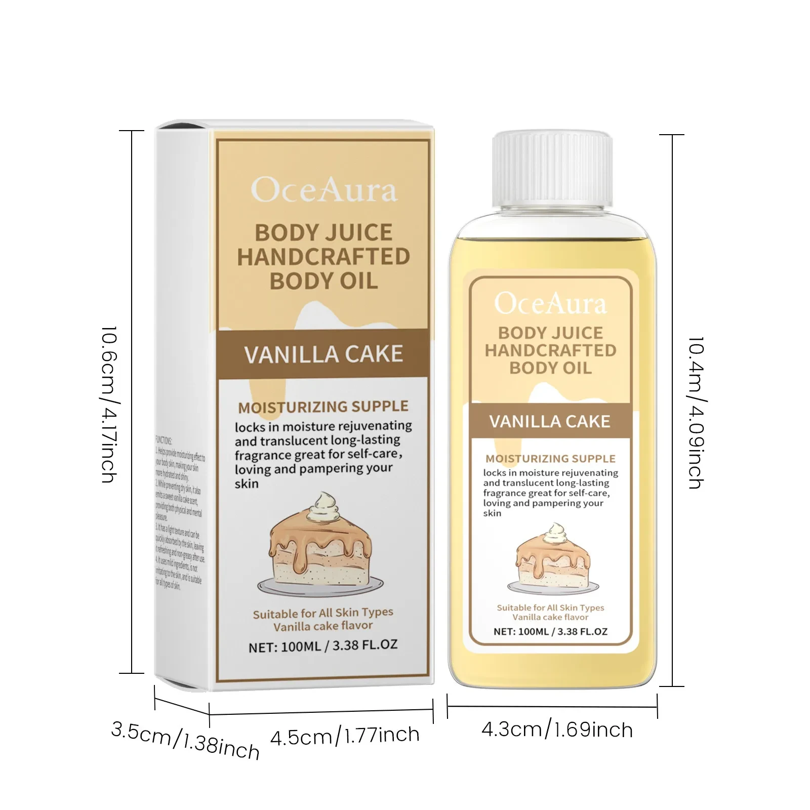 Aromatic Moisturizing Gentle Moisturizing Dry Skin Treatment Oil