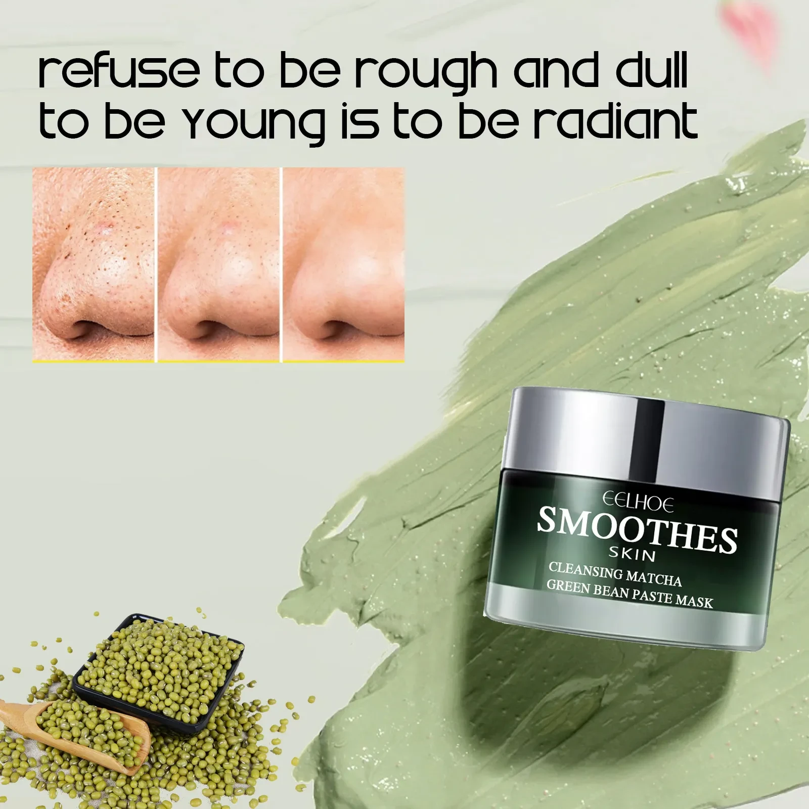 Green Tea Mint Julep Mask Deep Skin Cleaning Firming Pores