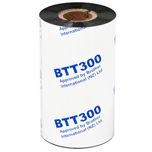 Brother BTT300PW Premium Wax Ribbon 110mm x 300m 6pk
