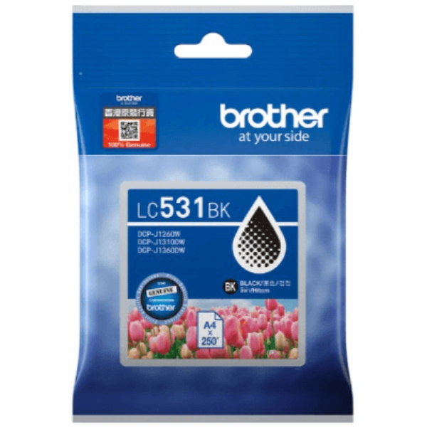 Brother LC531BK Black Ink Cartridge