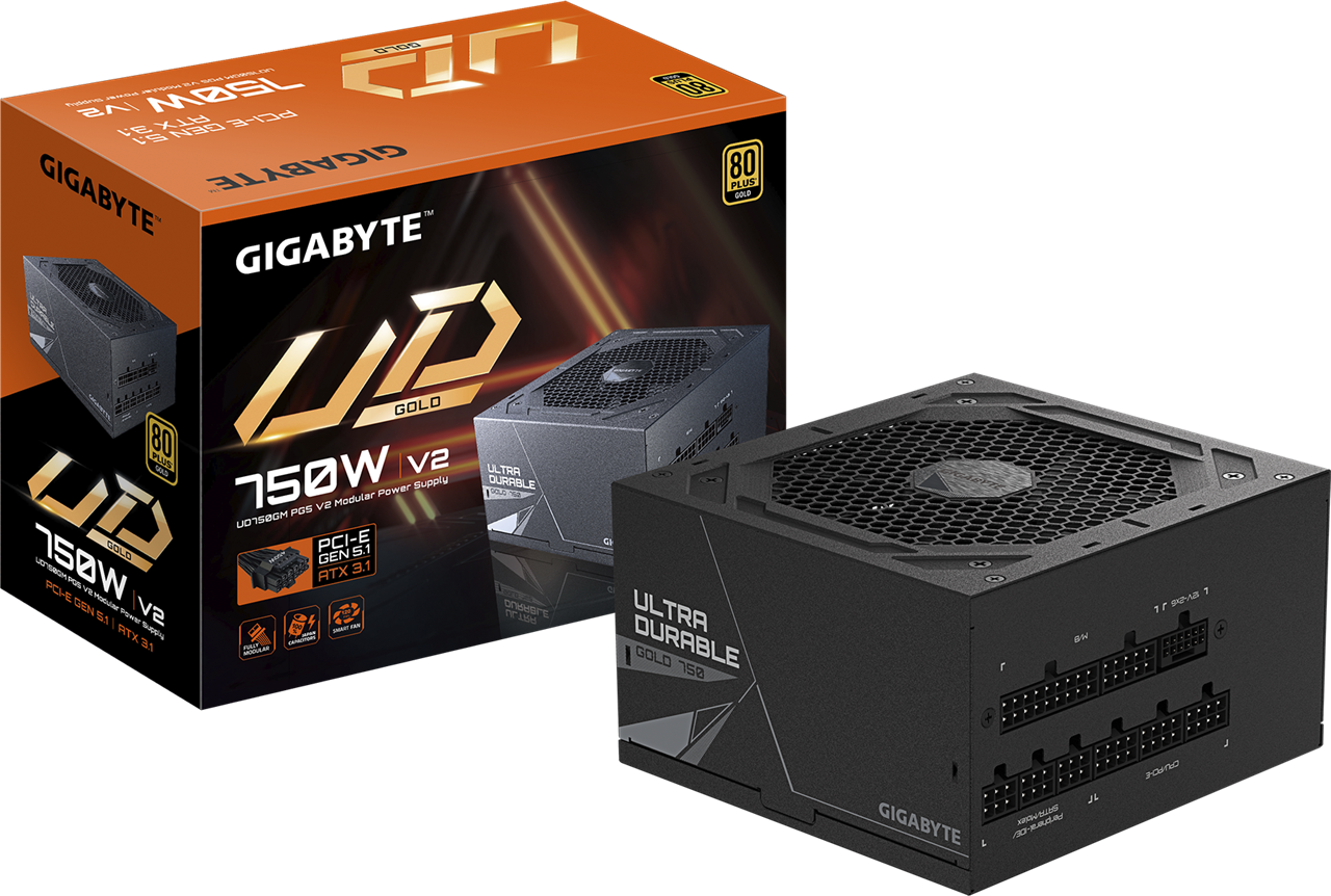 Gigabyte GP-UD750GM 750W ATX Gold Full Modular PSU
