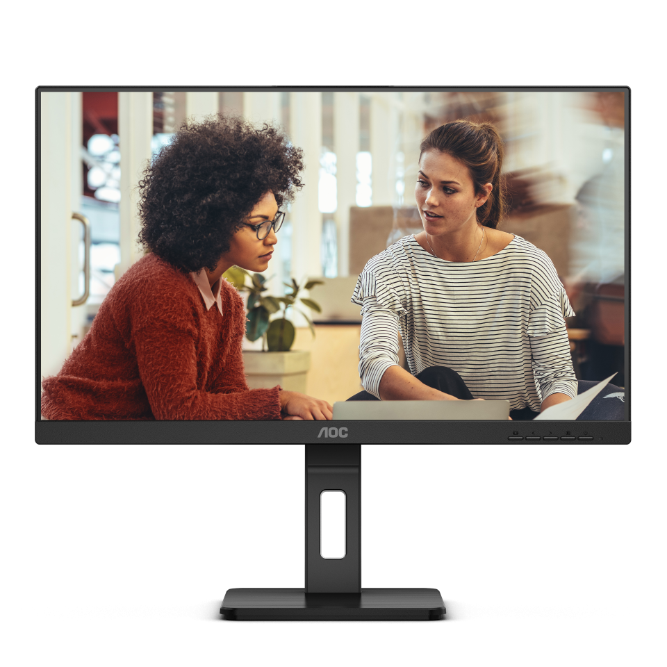 AOC 27E3QAF 27" IPS 1920x1080 VGA HDMI DP Spkrs Height Adjust