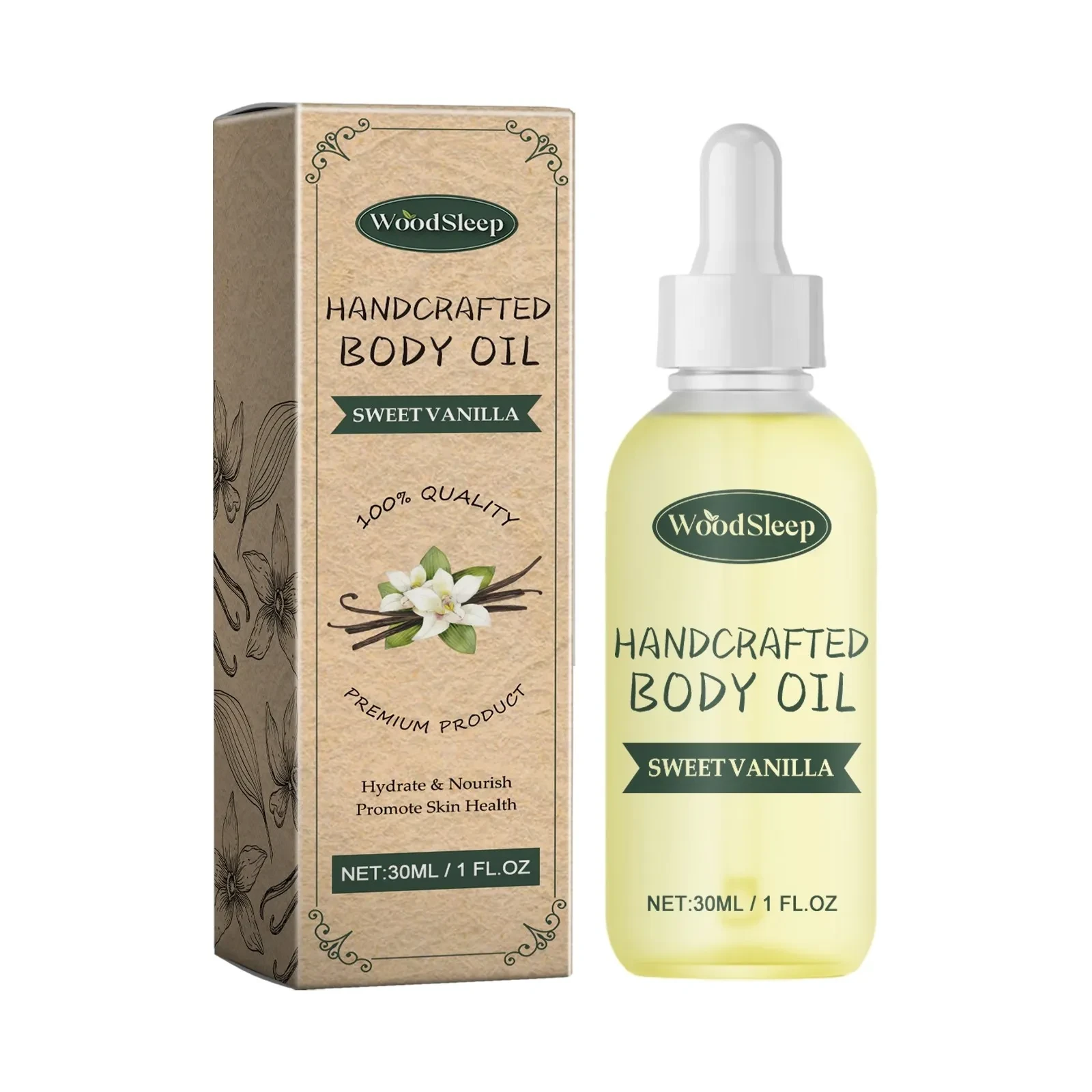 WOODSLEEP Handcrafted Body Oil