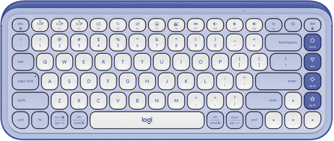Logitech POP Icon Keys wireless keyboard - Lilac