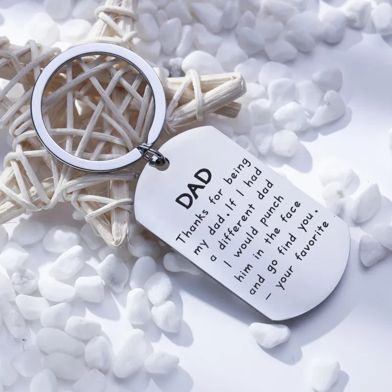 Dad Keychain