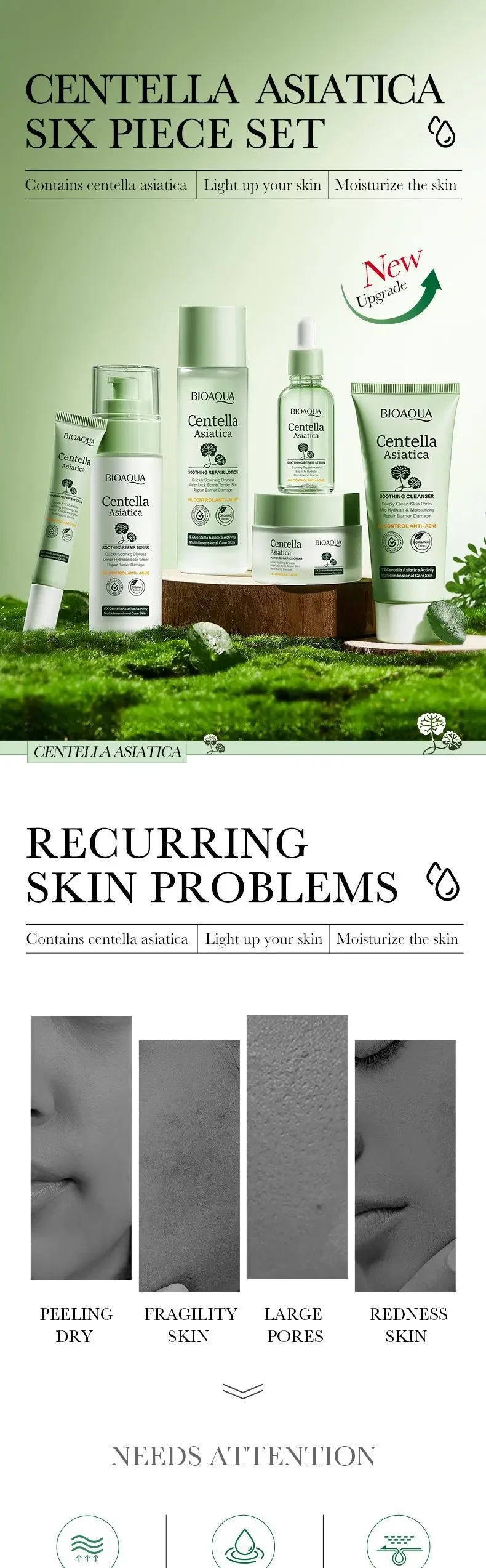 Soothing Repair Toner with Centella Asiatica