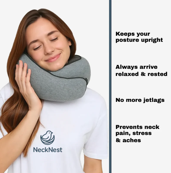 NeckNest Travel Pillow