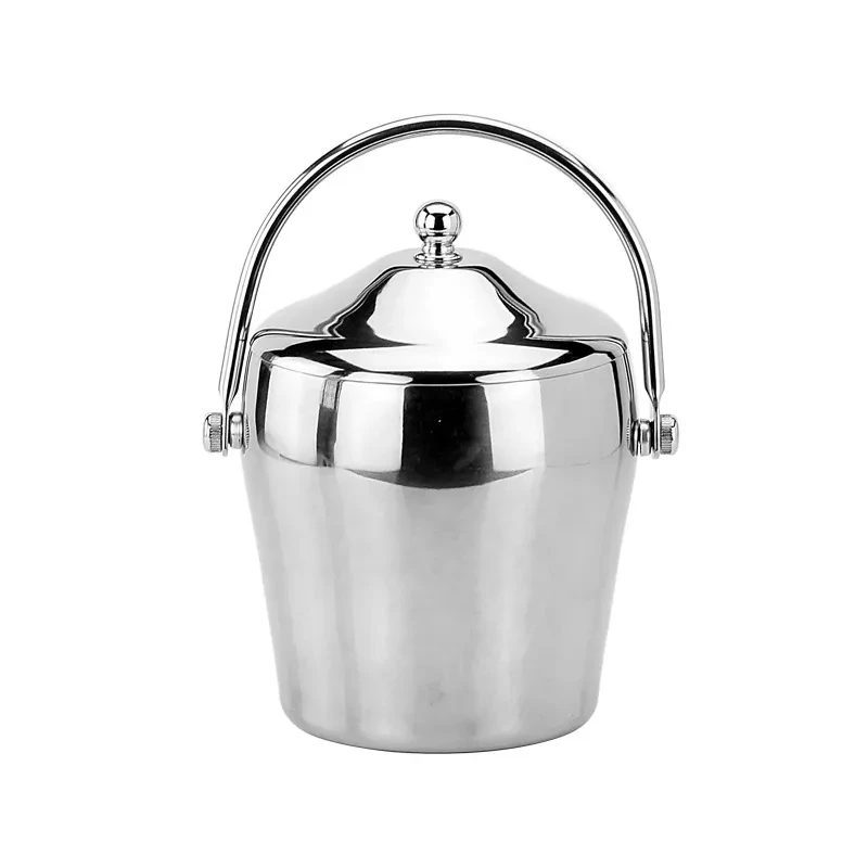Stainless Steel Bucket With Lid