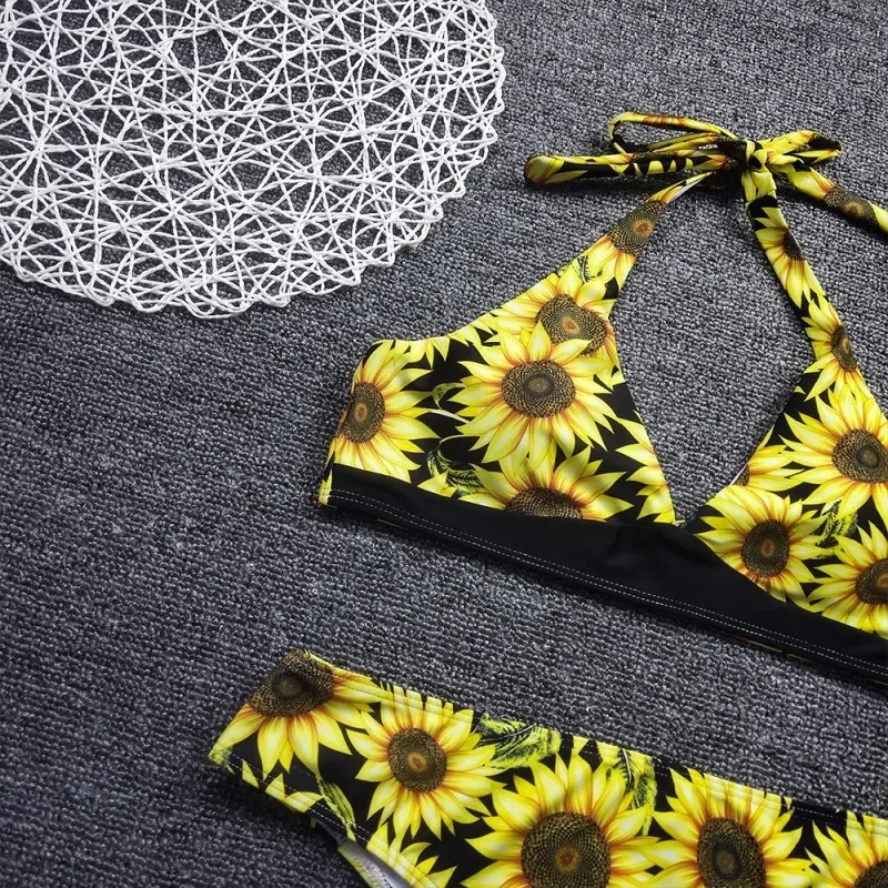 Black Sunflower Bikini