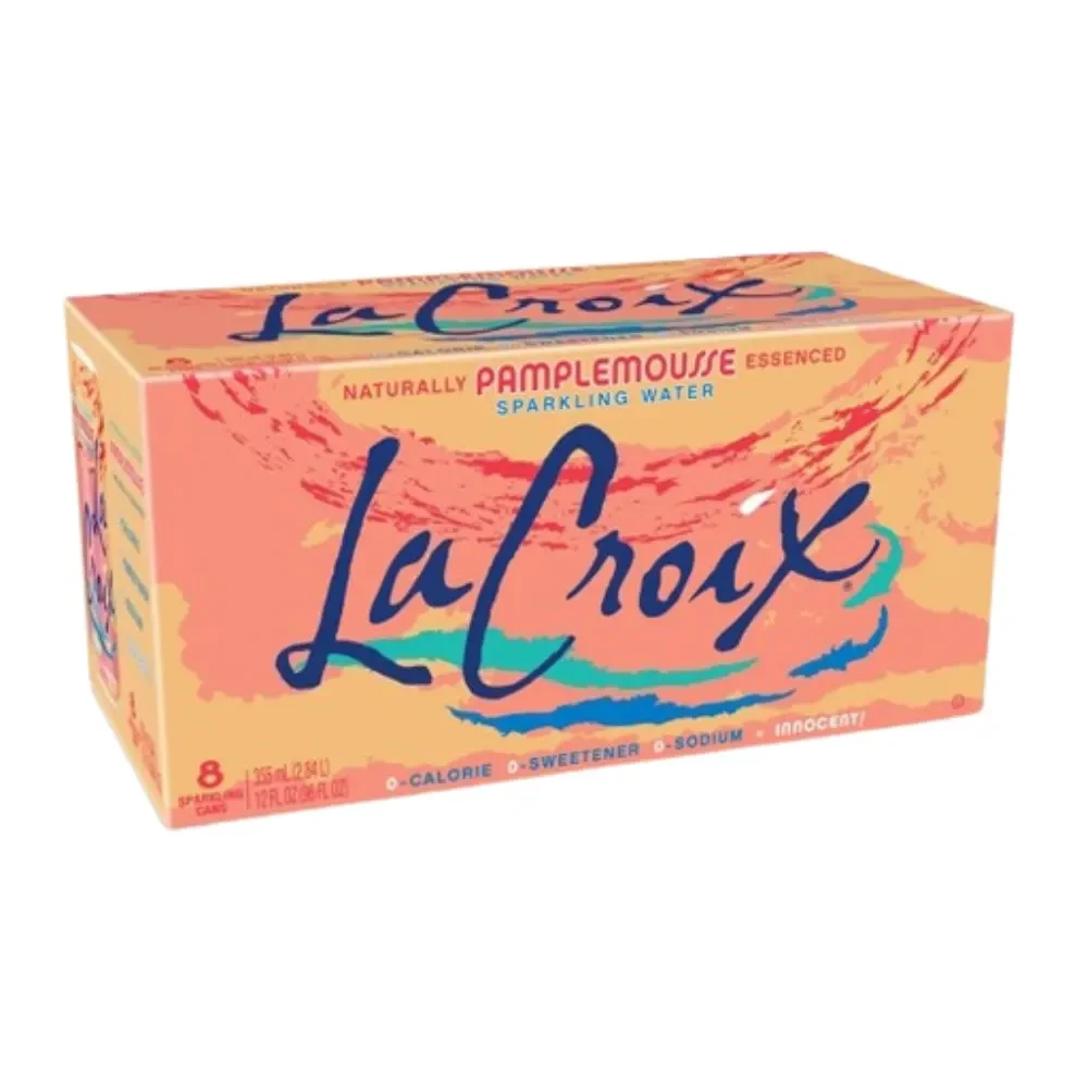 La Croix Sparkling Water Pamplemousse 3x(8x355ml)
