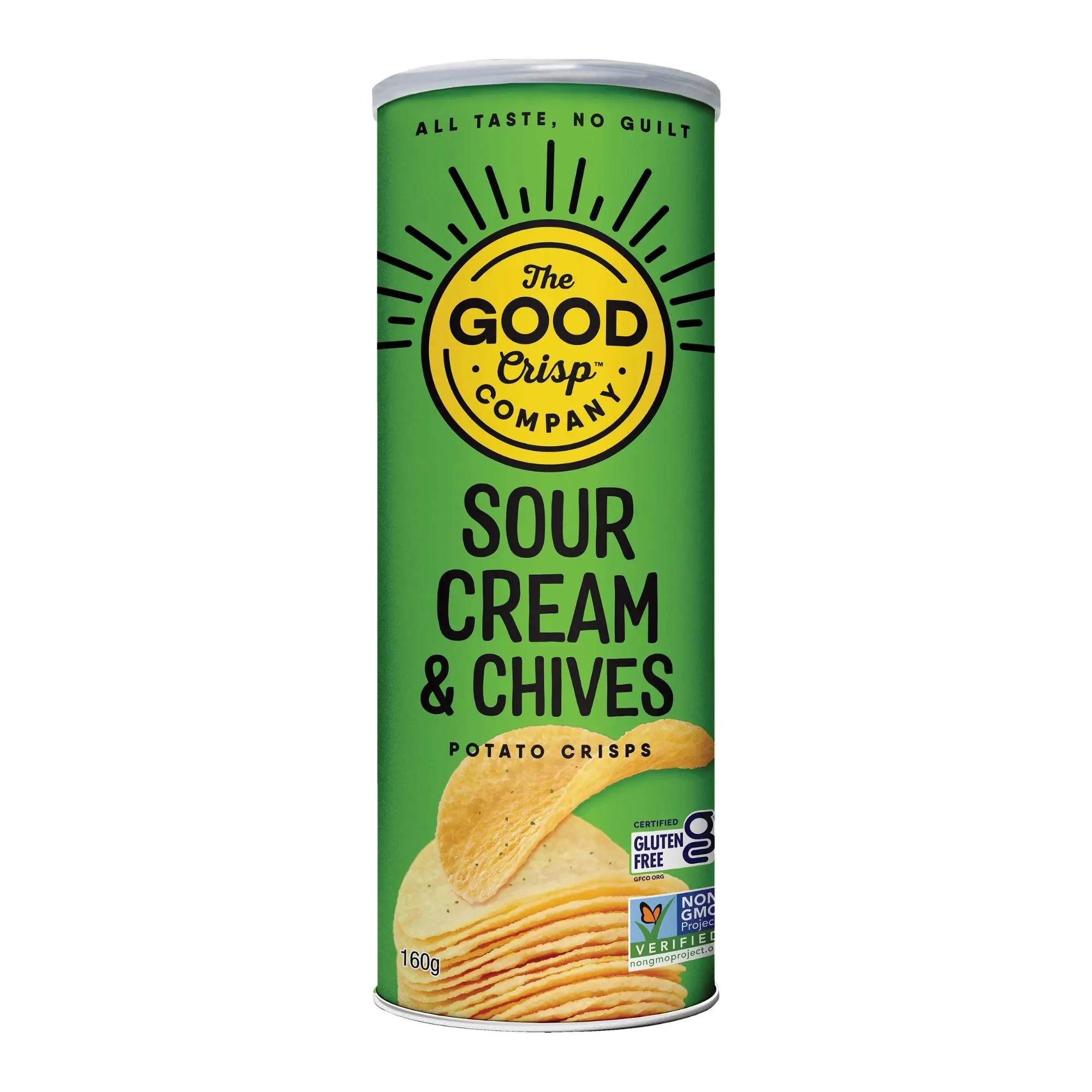 The Good Crisp Company Sour Cream & Chives 158g