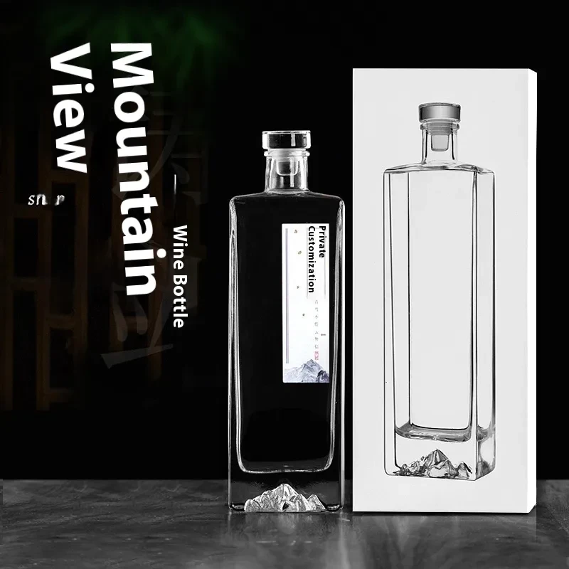 Glass Liquor Bottles