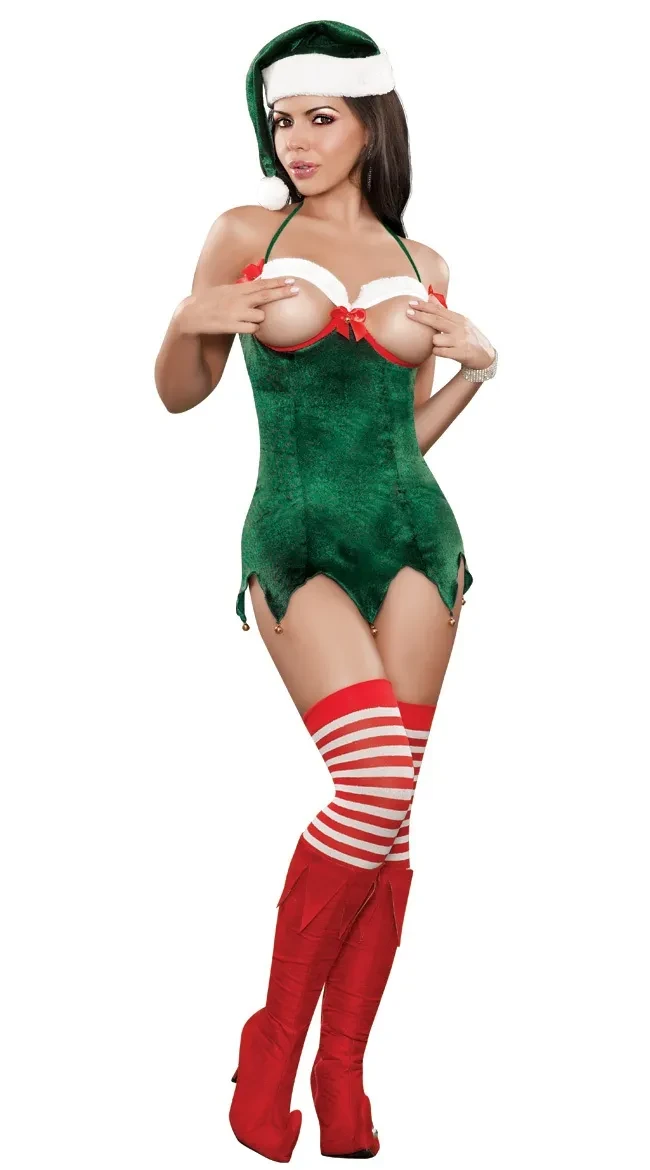 Stage Dress Green Christmas Dress