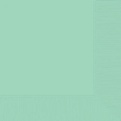 Beverage Napkins 50 Pack 2 Ply Cool Mint - (Pack of 50)