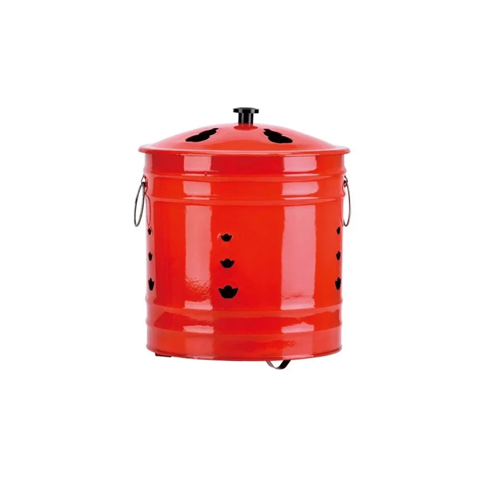 Steel Joss Burning Barrel Incinerator Red (Large)