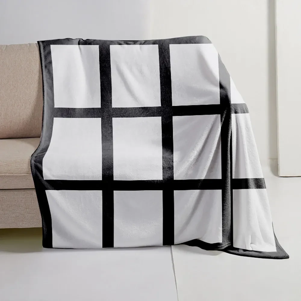 Single-sided 3D Printing Double-sided Flannel Blanket