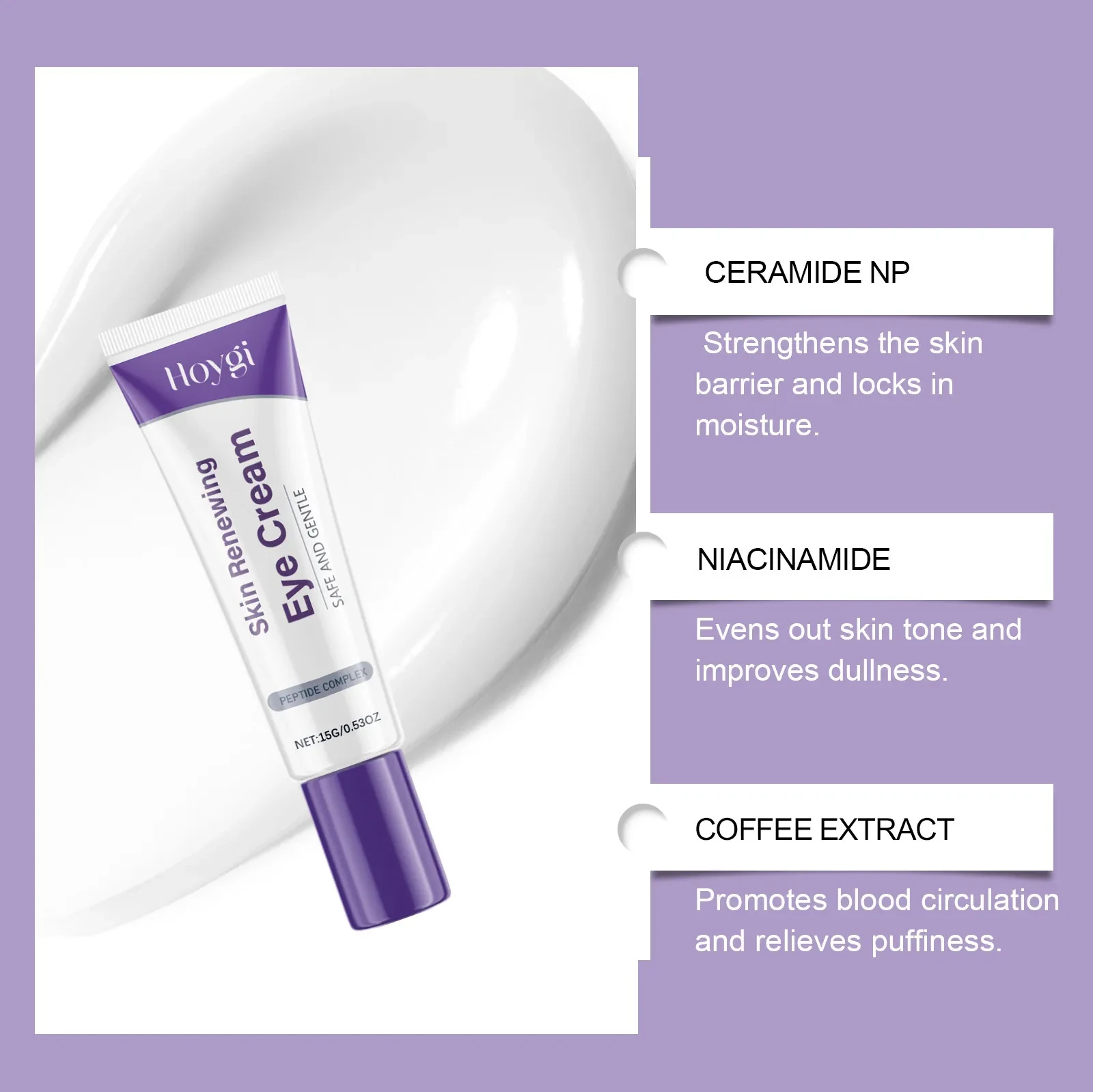 Lightweight And Smooth Texture Moisturizing Eye Cream