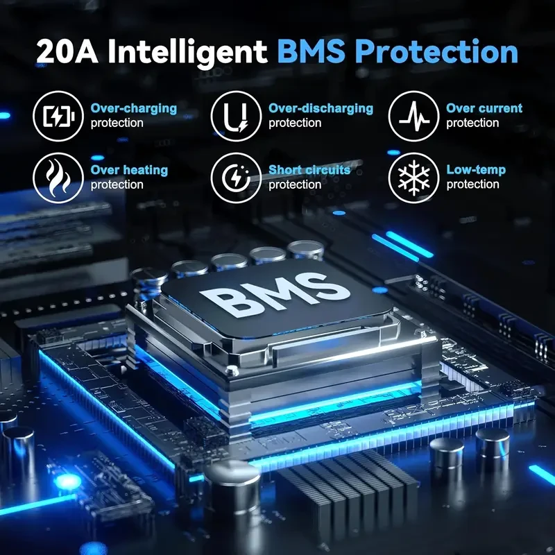 Wattcycle 12V 20Ah LiFePO4 Lithium Battery  Lightweight, High-Capacity Rechargeable Battery for Multiple Applications