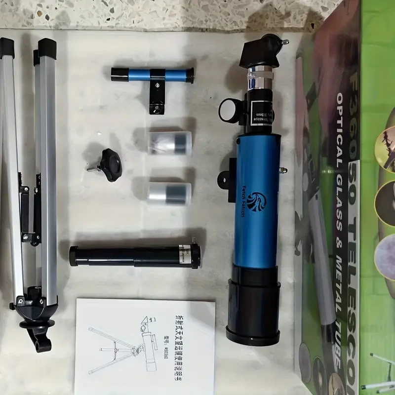 HD Astronomical Telescope - High-Powered for Stargazing and Space Exploration