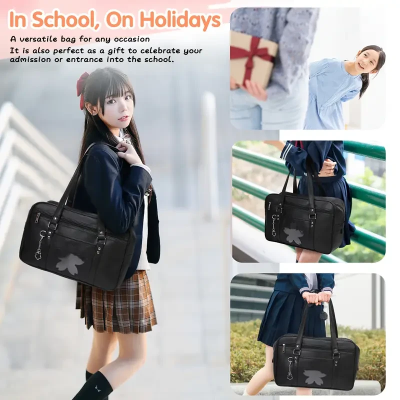NUBILY Large Capacity Boston Bag: Stylish, Practical, and Perfect for Students