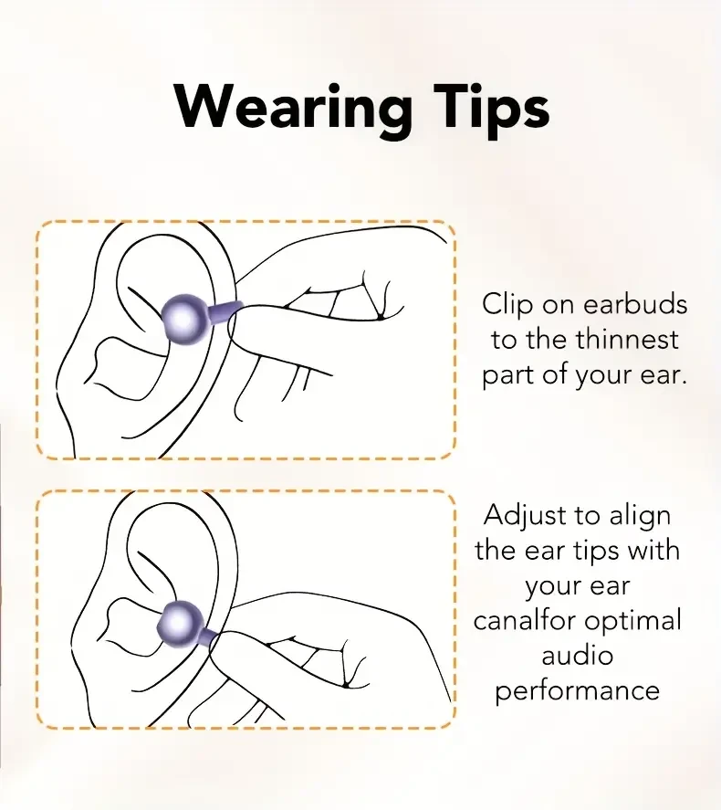 MINISO MS201 BT V6.0 Wireless Ear Clip-On AI Translator Buds: The Ultimate Wireless Translator and Earphones for Active Lifestyles