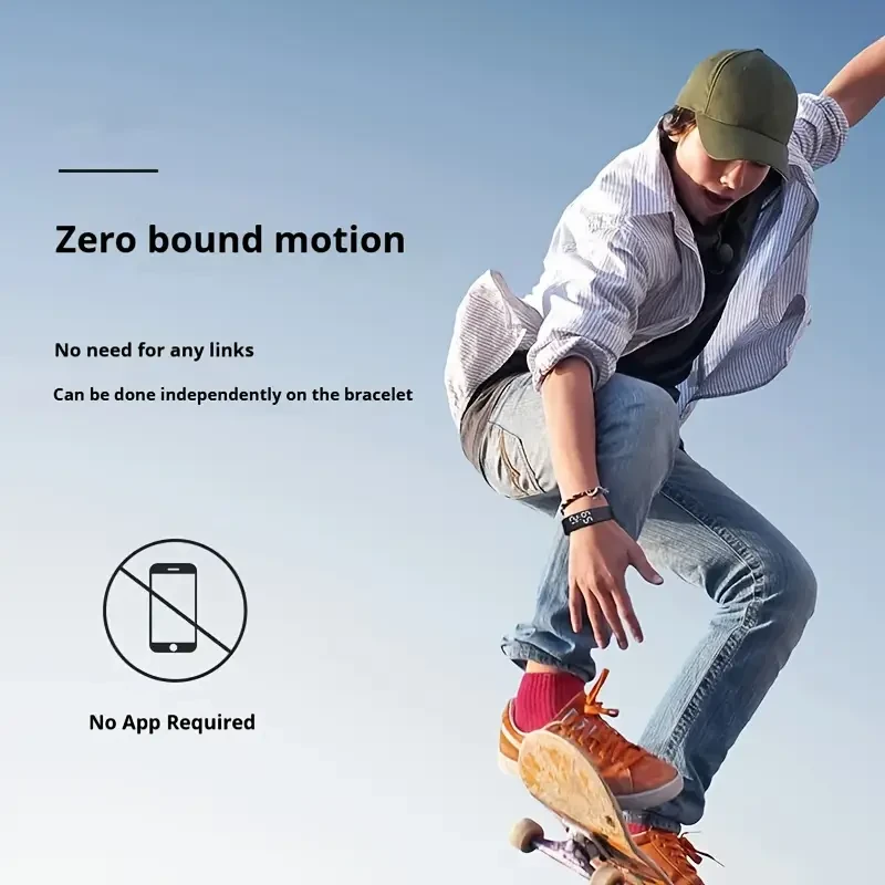 FASSUN Unisex Smart Watch  Multifunction Digital Sports Watch with Alarm and Step Counter