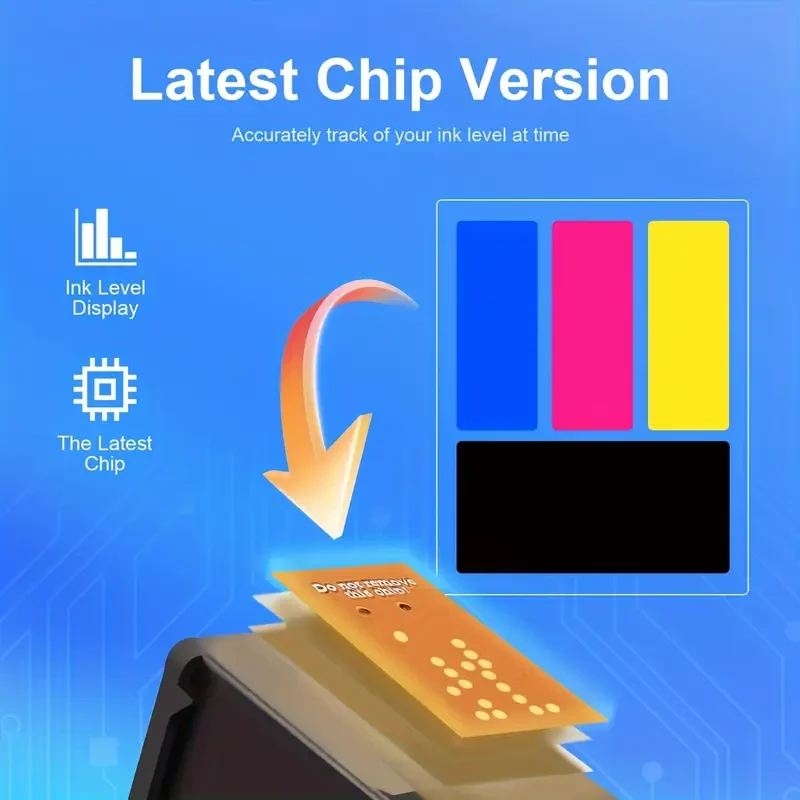 Replacement Ink Cartridges for HP 63XL  Compatible with OfficeJet & DeskJet Printers